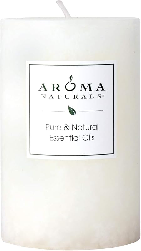 Aroma Naturals Cool Wish Pillar Candle